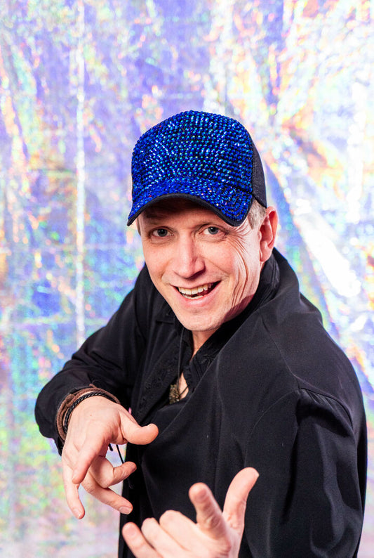GLITTERCAP BLUE